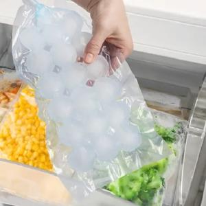 Пакет для льда PATERRA  шарики 216шт/уп 12 пакетов по 18 ячеек