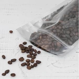 Пакет дой-пак 135*225+(40+40) прозр окно/метал с замком зип-лок 108 мкм