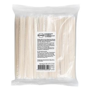 Размешиватель 17,8см деревянный 250шт/уп в индивидуальной упаковке ПП 20уп/кор