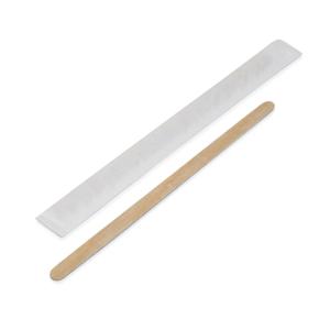 Размешиватель 14,0см деревянный 250шт/уп в индивидуальной упаковке