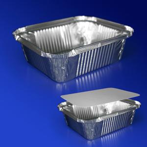 Контейнер из алюм фольги 490мл 15,0х12,4х4,4см