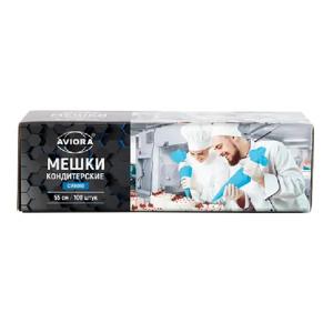 Мешок кондитерский 27х55см 100шт/рул синий 1-слойный 90мкм