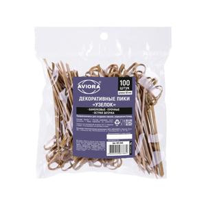 Шпажка  9см из бамбука Петля  100шт/уп