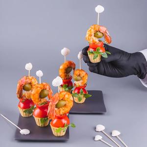 Шпажка 12см из бамбука Ракушка 100шт/уп купить в Алматы оптом