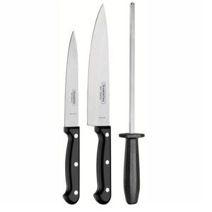 Набор ножей 3 предмета черный Ultracorte