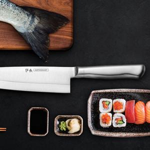 Нож DEBA для разделки рыбы 203/346/мм Sushi Diamond черный