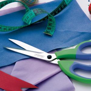 Ножницы бытовые 20,1см Colorcort голубозеленые