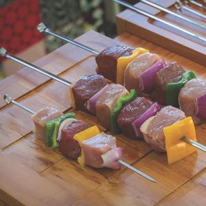 Шампур для шашлыка Churrasco 40см  6 шт/уп