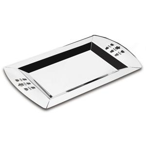 Поднос Primavera 42х26см для сервировки стола стальной