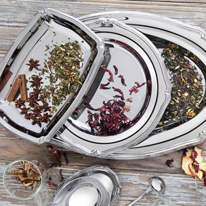 Набор для сервировки стола 10 предметов Falstaff стальной