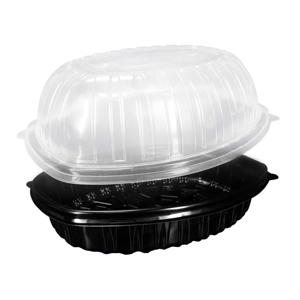 Контейнер ланч-бокс 1С черный СпК-258 25,8х20,2х4,8см