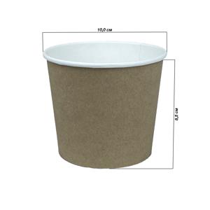 OSQ Round Bowl  400 Контейнер 400мл d10,0см h8,5см (крышка отдельно)