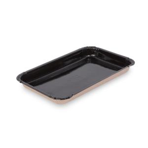 OSQ PLATTER 400 Лоток для кулинарии 500мл 11х20х2см черный