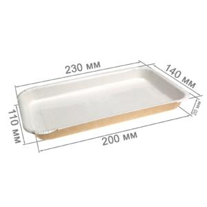 OSQ PLATTER 400 Лоток для кулинарии 500мл 11х20х2см