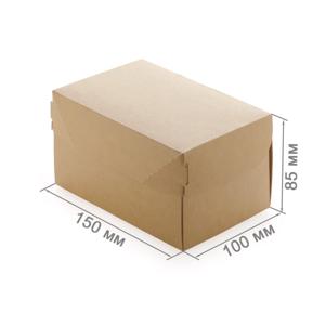 Упаковка для пирожного/десертов 15х10х8,5см OSQ CAKE 1200