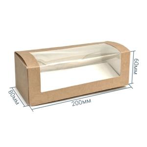 Упаковка для пирожного/десертов 20,0х8,0х6,0см OSQ Sweet show box