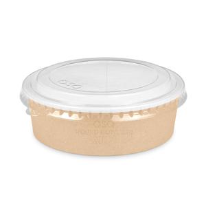 Крышка OSQ Round Bowl 750/1000 flat lid плоская ПЭТ 270шт/кор