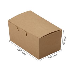 OSQ FAST FOOD BOX L Упаковка для нагетсов/крыльев/фри 15,0х9,1х7,0см